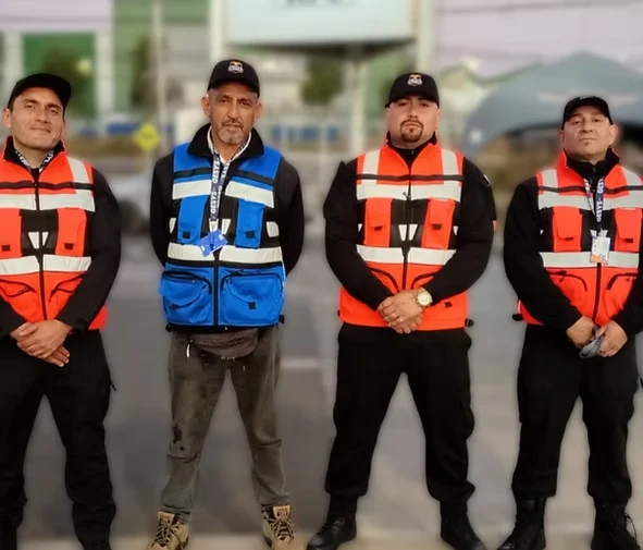 Guardia profesional de seguridad