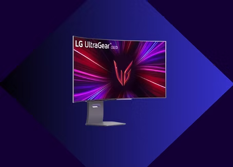 Monitor LG UltraGear para visualización de imágenes de seguridad